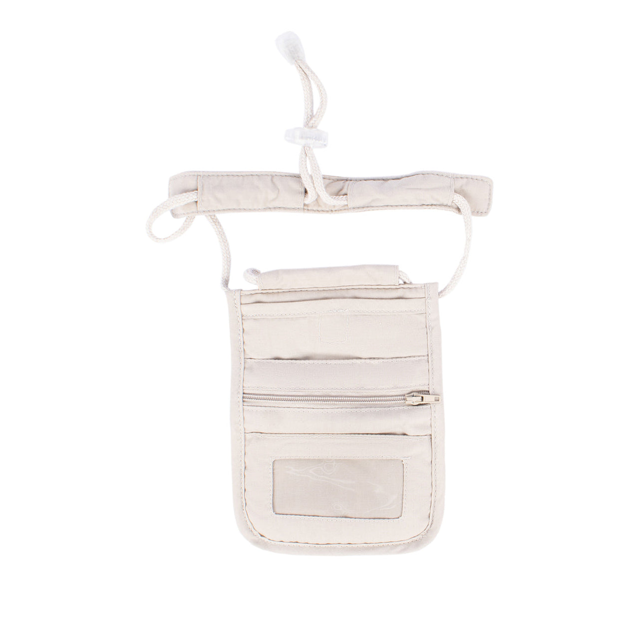 PortaPasaporte de Cuello Beige Citybags