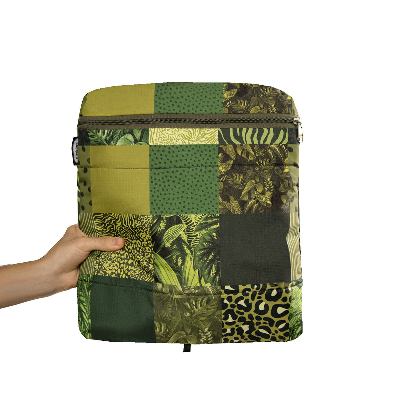 Morral Cabina Tapa Ultra Citybags Estampado Green