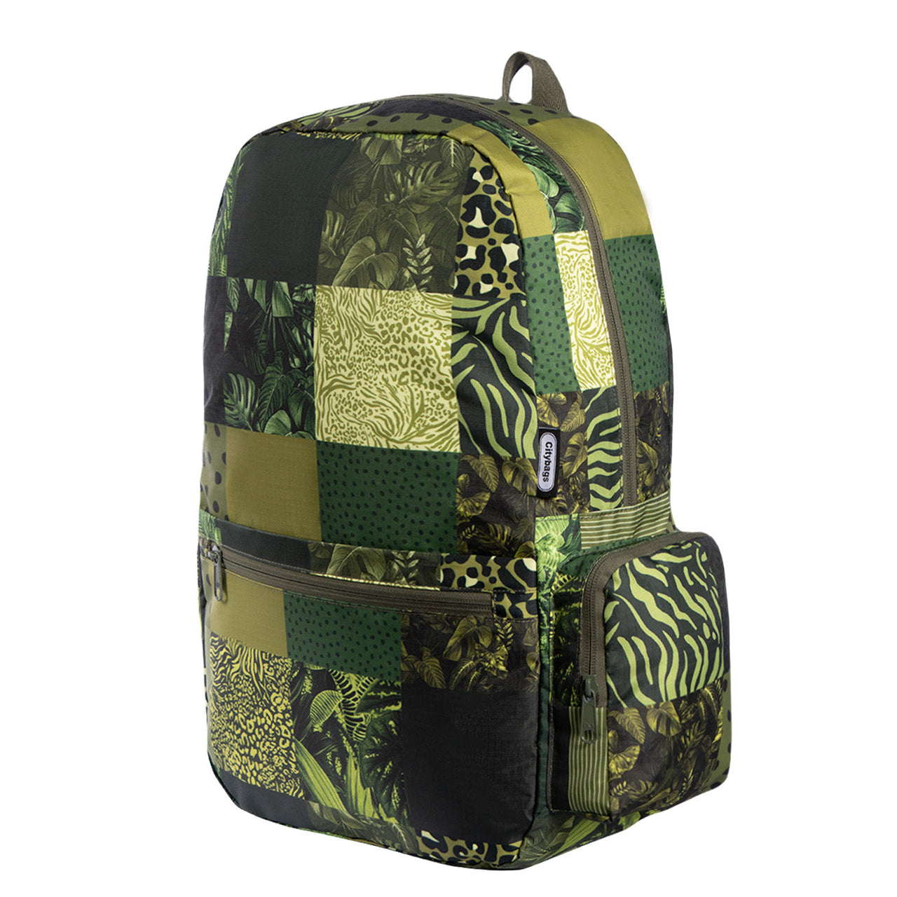 Morral Plegable ULTRA Estampado Green Citybags Multicolor