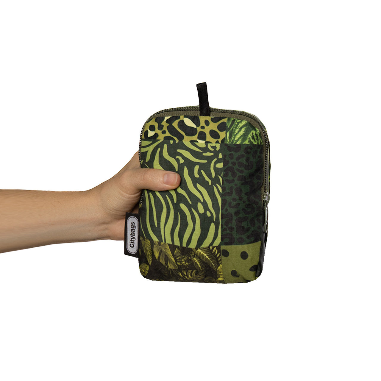 Morral Plegable ULTRA Estampado Green Citybags Multicolor