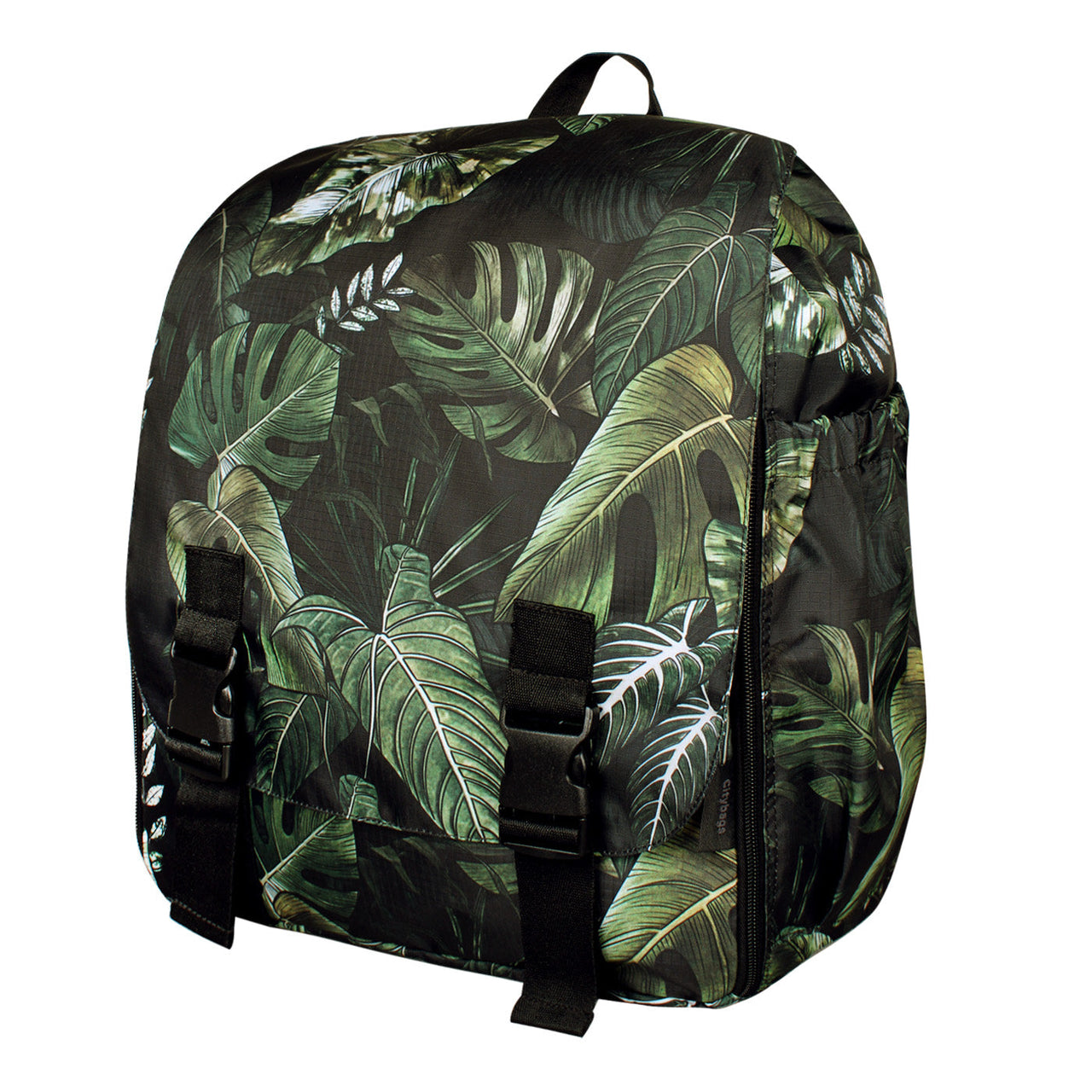 Morral Cabina Tapa  Citybags Estampado Ultra Jungla