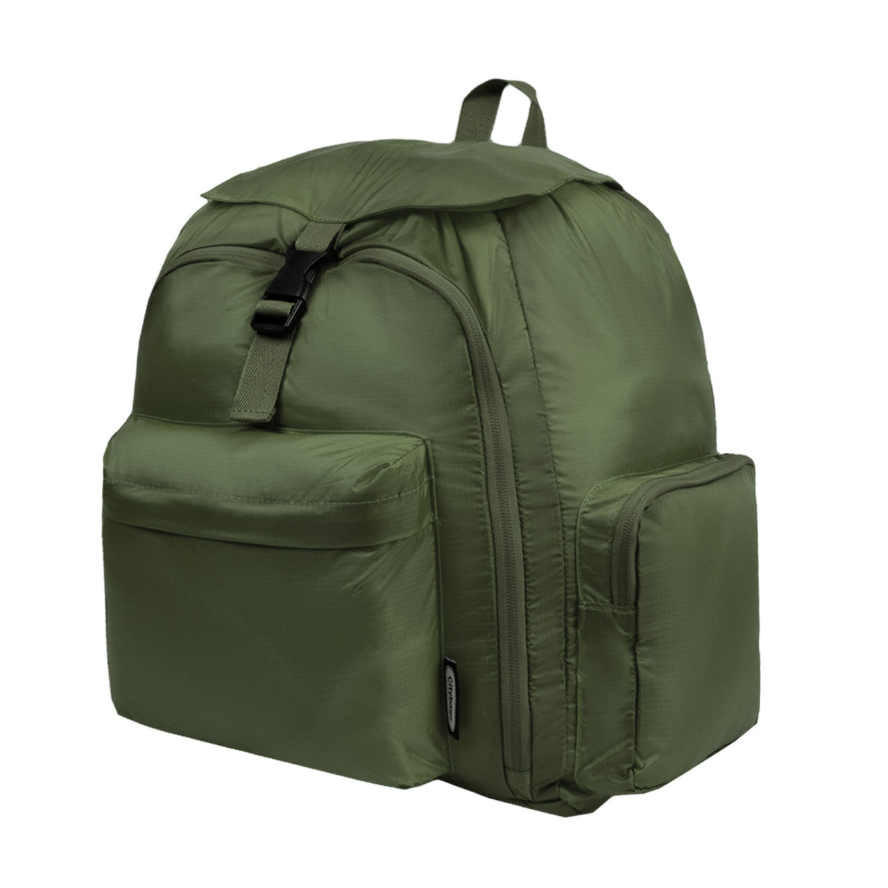 Morral Mochilero XL Verde Militar Citybags