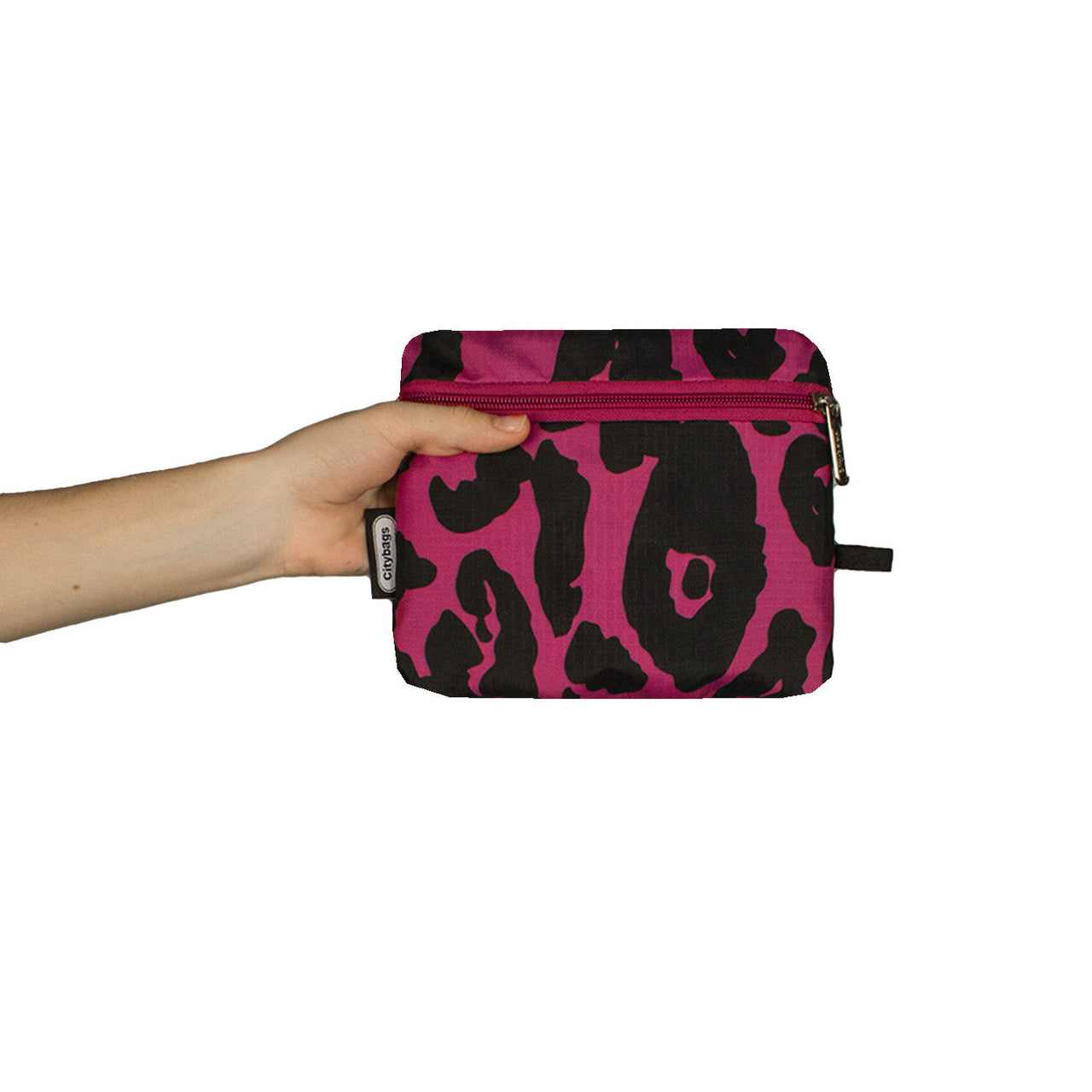 Canguro XL ULTRA Plegable Citybags Estampado Viva Magenta Multicolor