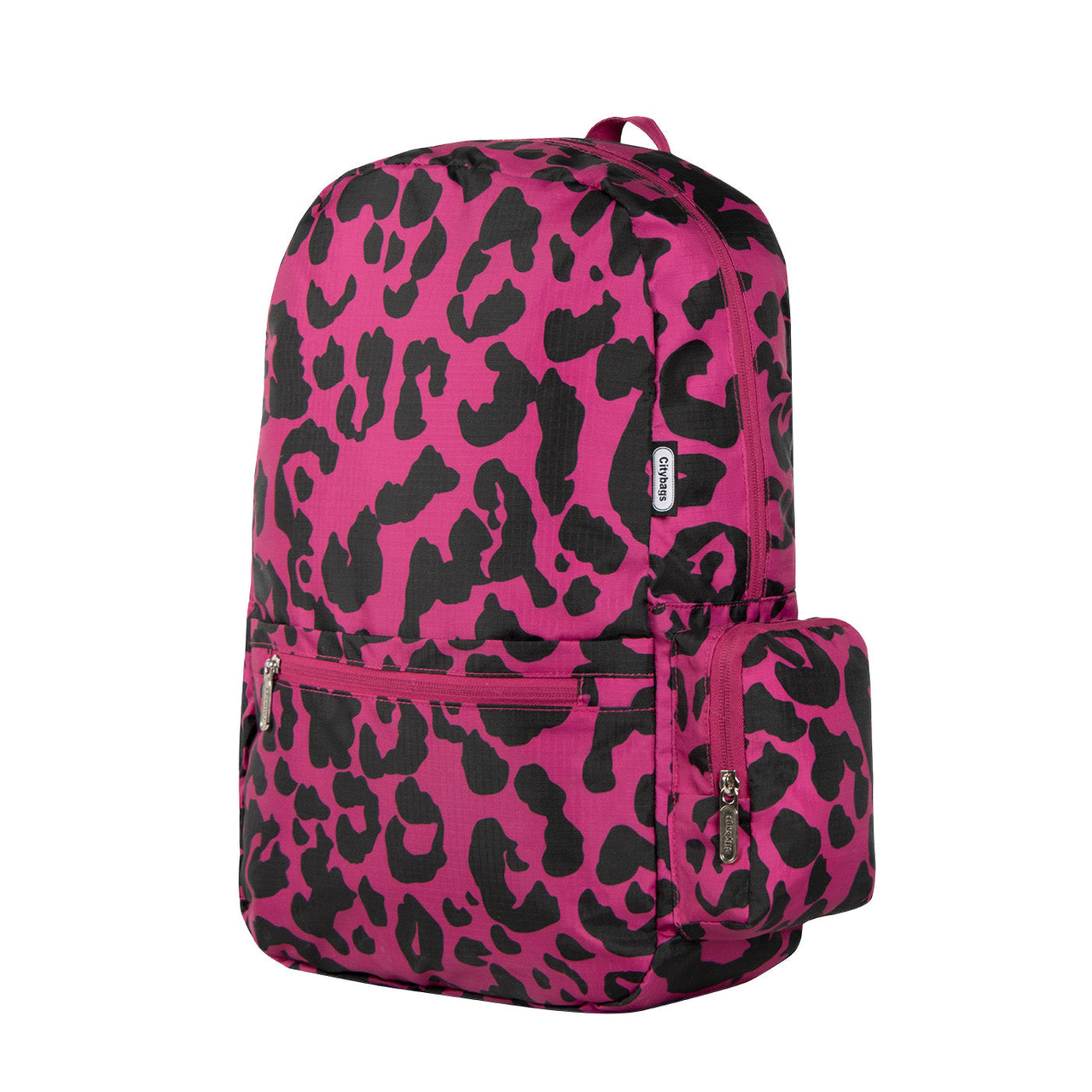 Morral Plegable ULTRA Estampado Viva Magenta Citybags Multicolor