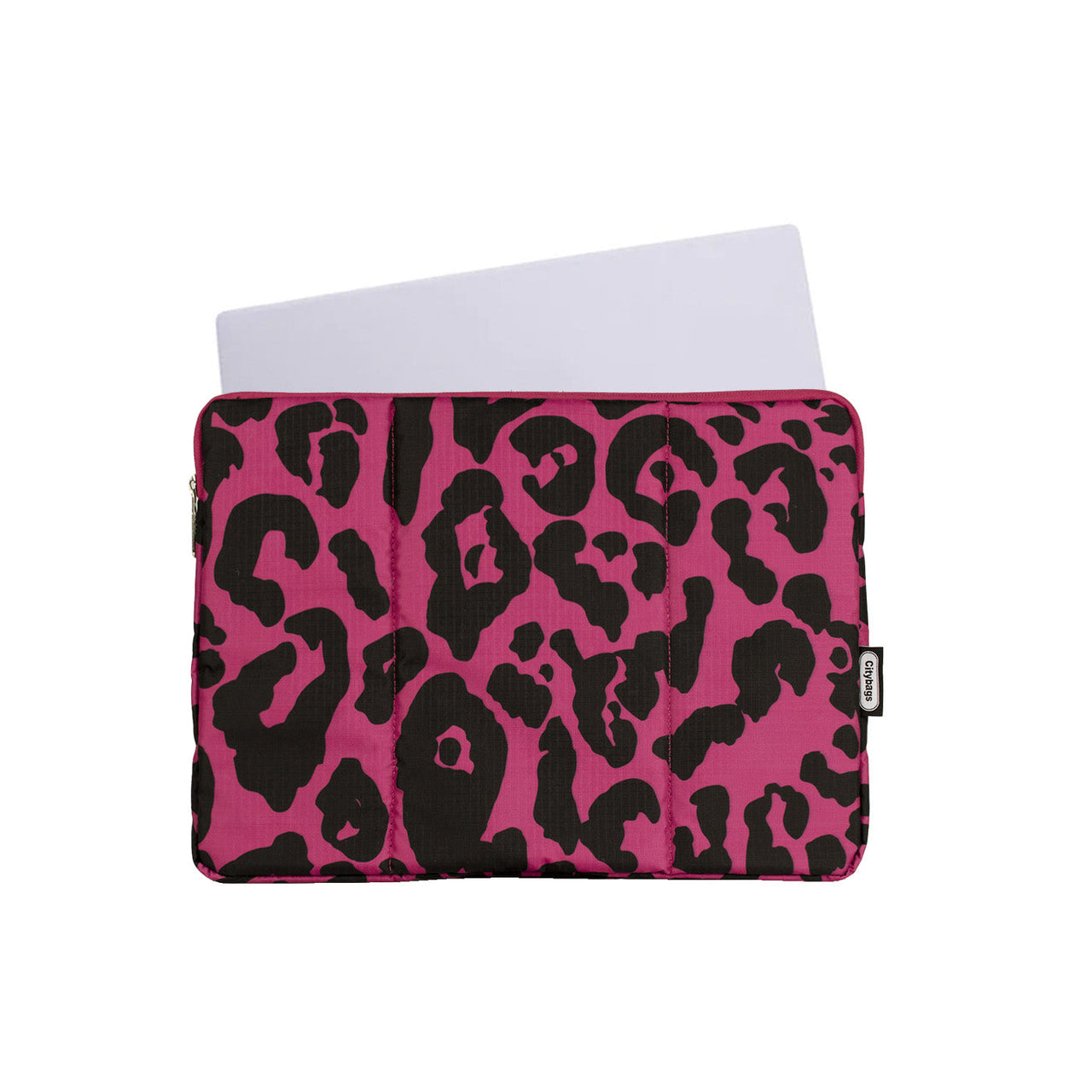 Estuche Laptop Ultra Estampado Viva Magenta Citybags Multicolor