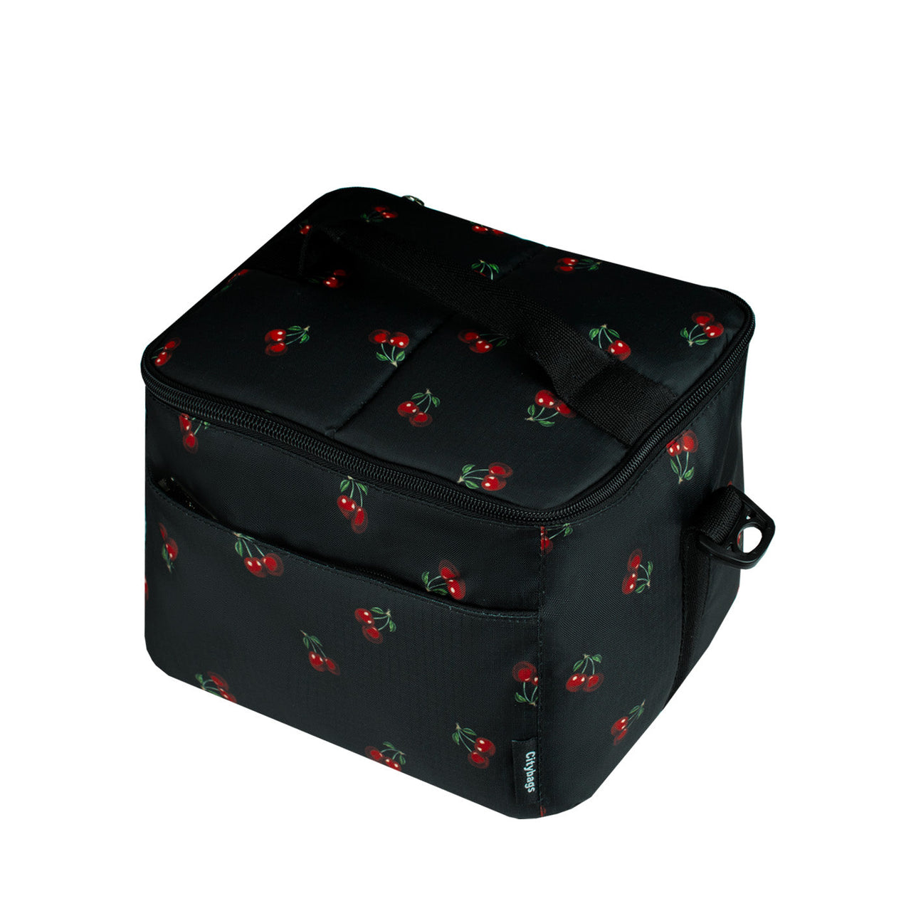 Lonchera Clasica Ultra Citybags Estampado Cerezas