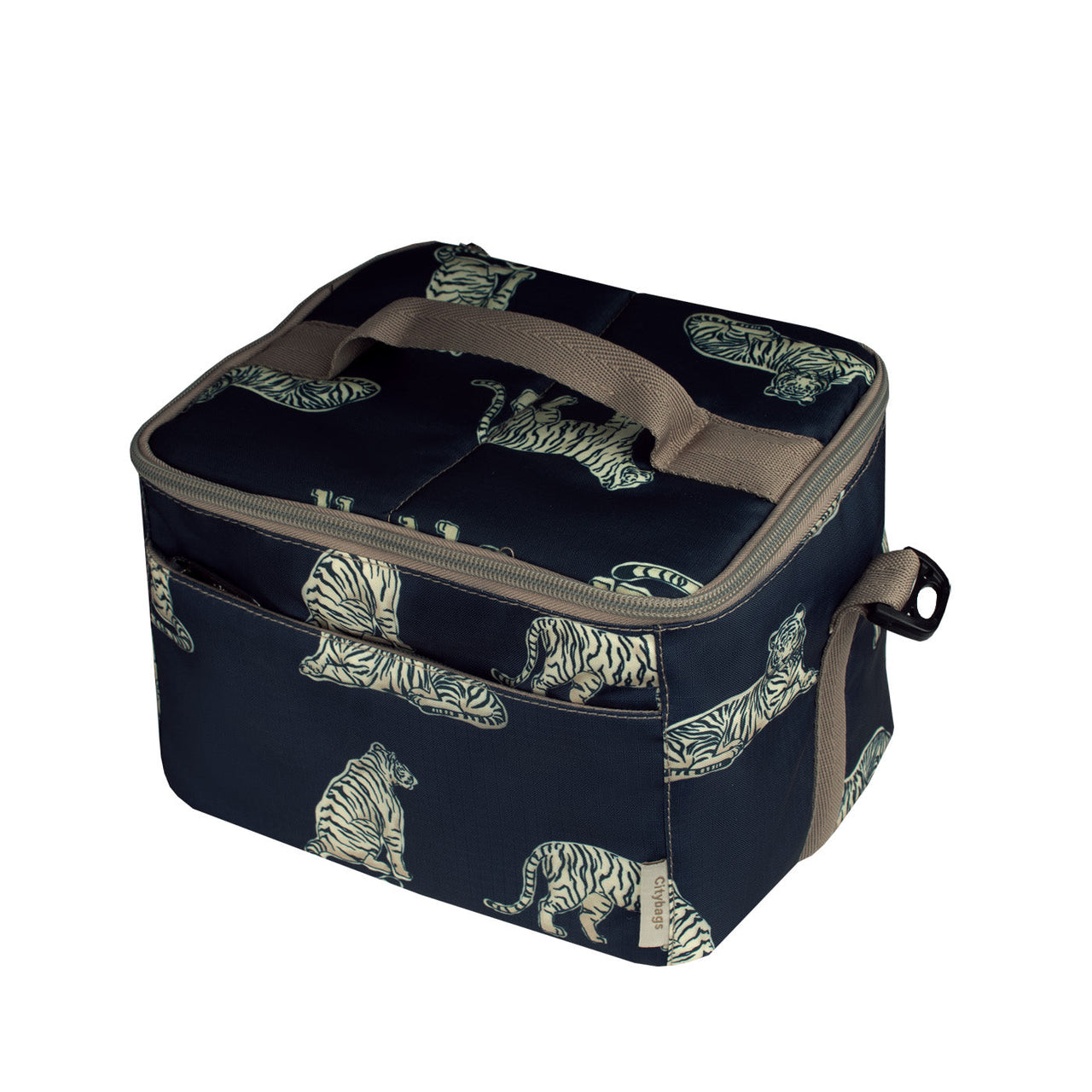 Lonchera Clasica Ultra Citybags Estampado Tigres