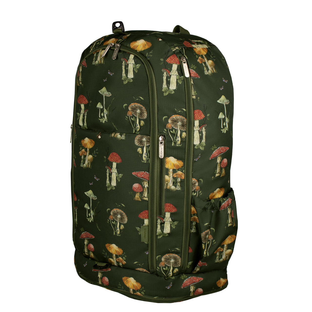 Morral Aventura ULTRA Plegable Estampado Fungi Citybags Multicolor