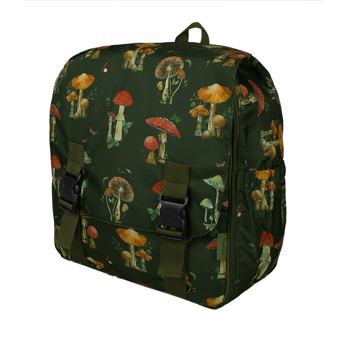 Morral Cabina Tapa Ultra Citybags Estampado Fungi