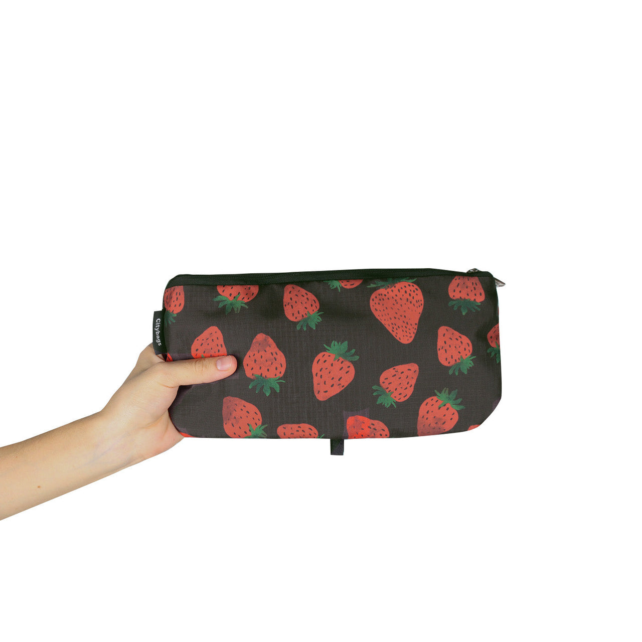 Bolso City Manos Libres ULTRA Plegable Estampado Fresas