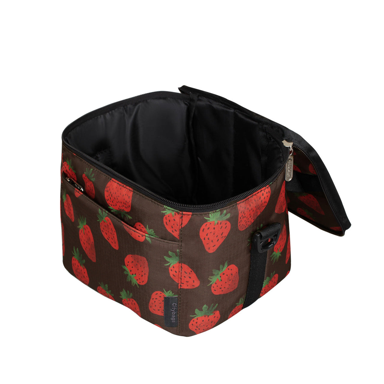 Lonchera Clasica Ultra Citybags Estampado Fresas