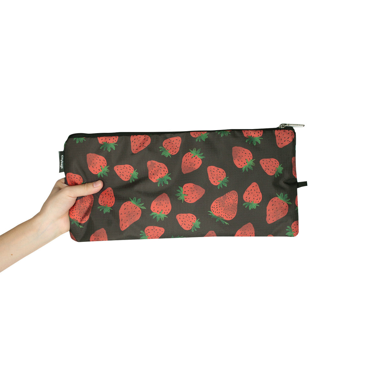 Maleta M ULTRA Plegable Estampado Fresas Citybags