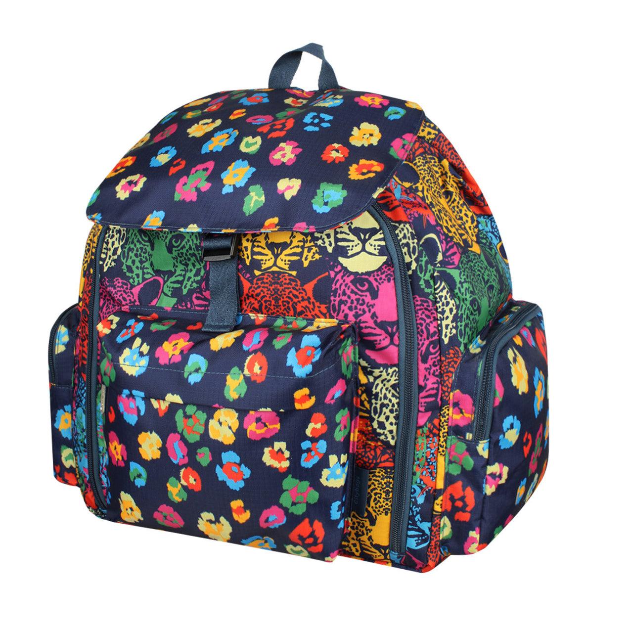 Morral Mochilero XL ULTRA Estampado Panteras Citybags Multicolor