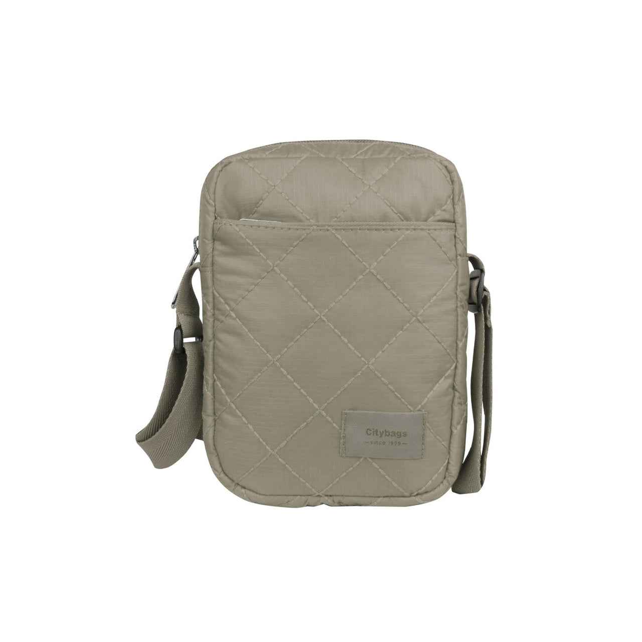 Bolso Manos Libres Mini Puffer Beige