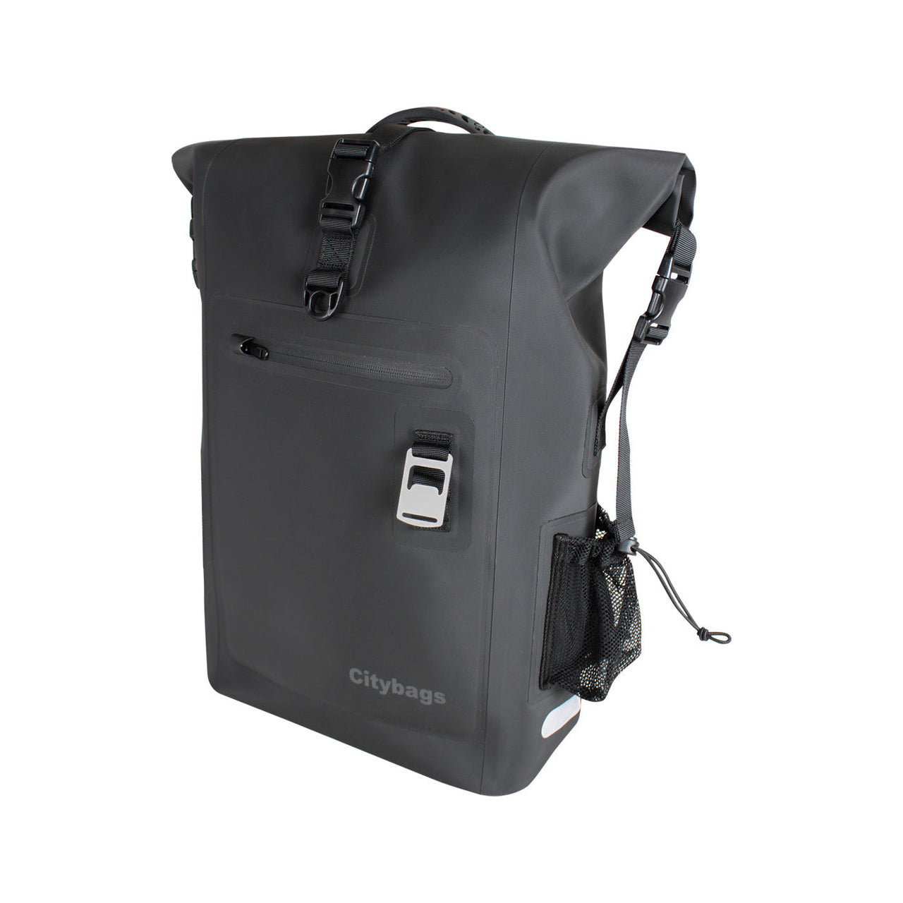 Morral Roll Top 100% impermeable Citybags Negro