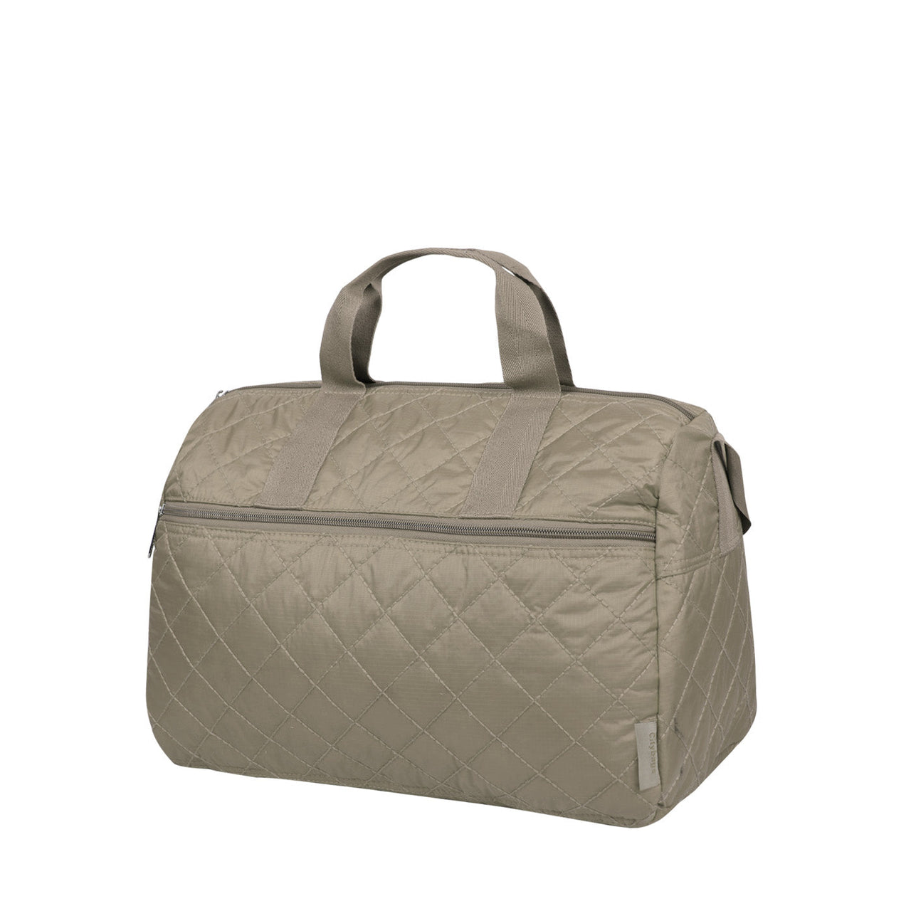 Maleta M Plegable Puffer Beige