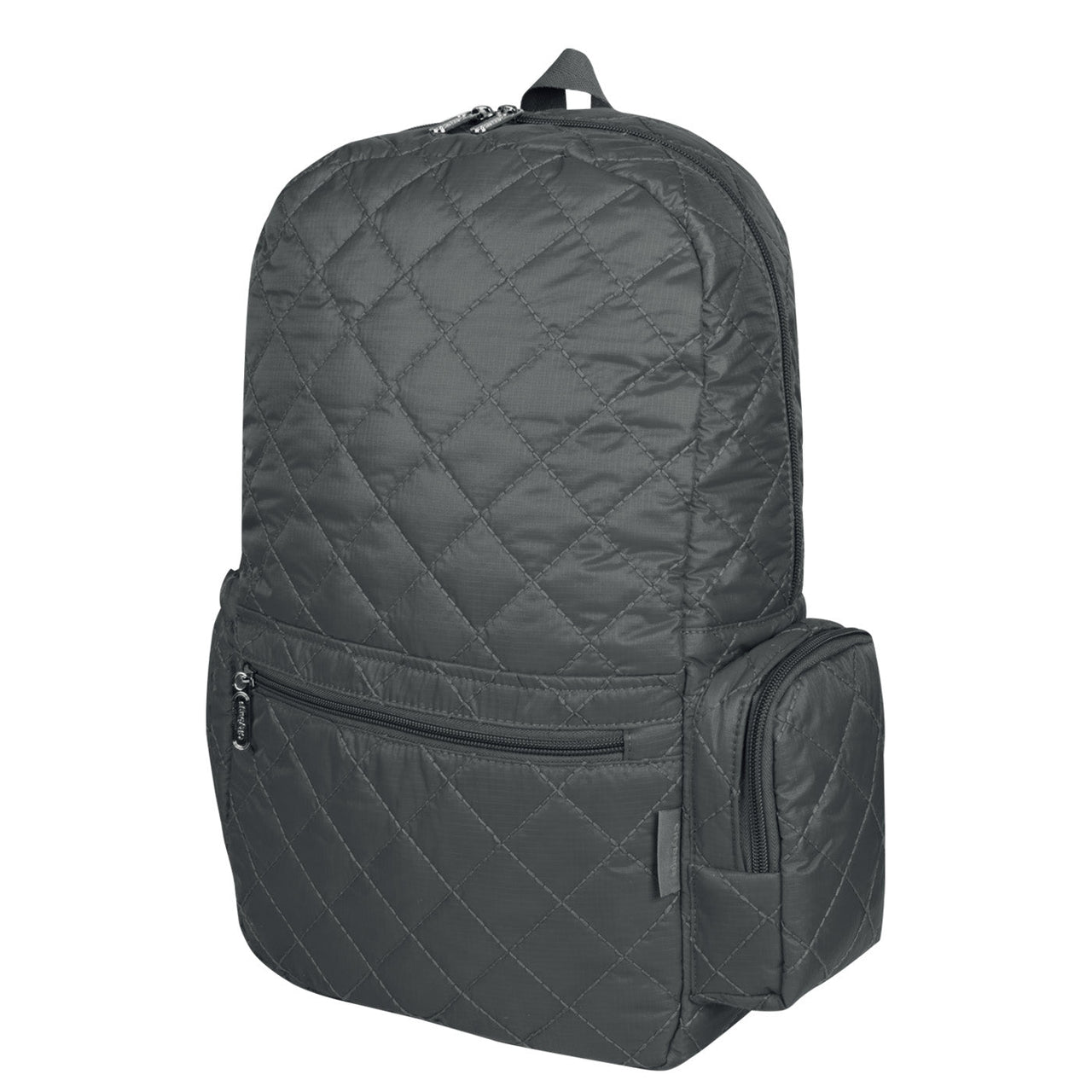 Morral Plegable Puffer Gris