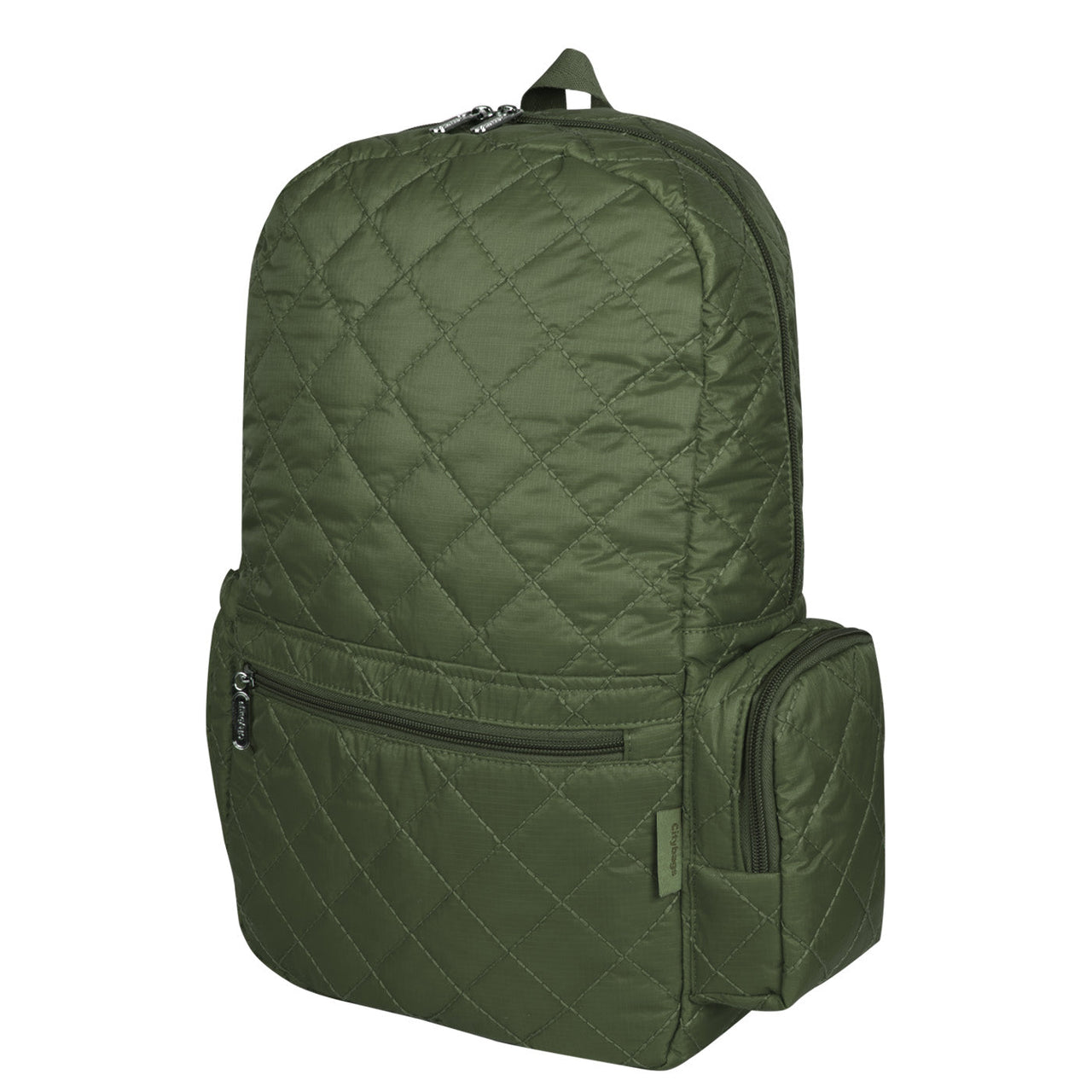 Morral Plegable Puffer Verde Militar