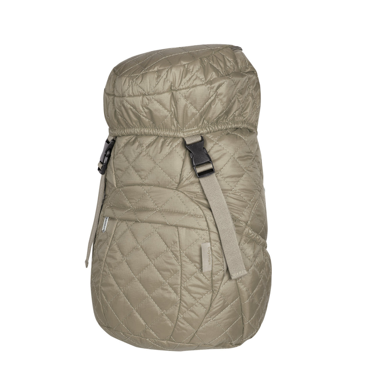 Morral Viajero Plegable Puffer Beige