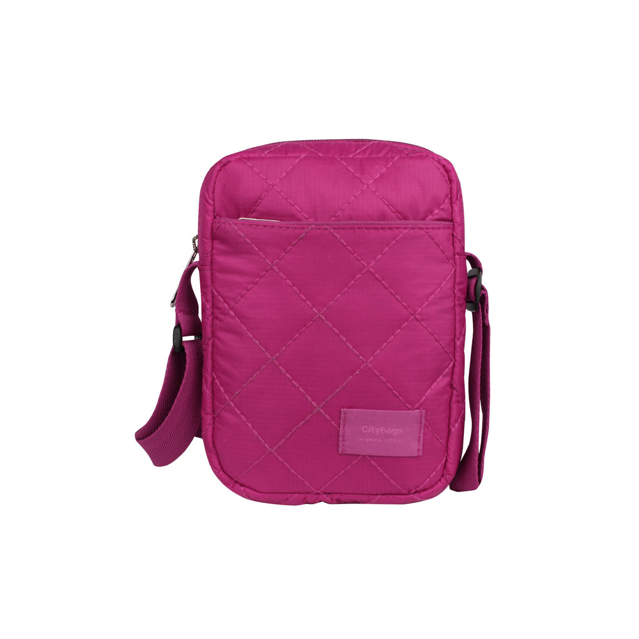 Bolso Manos Libres Mini Puffer Fucsia