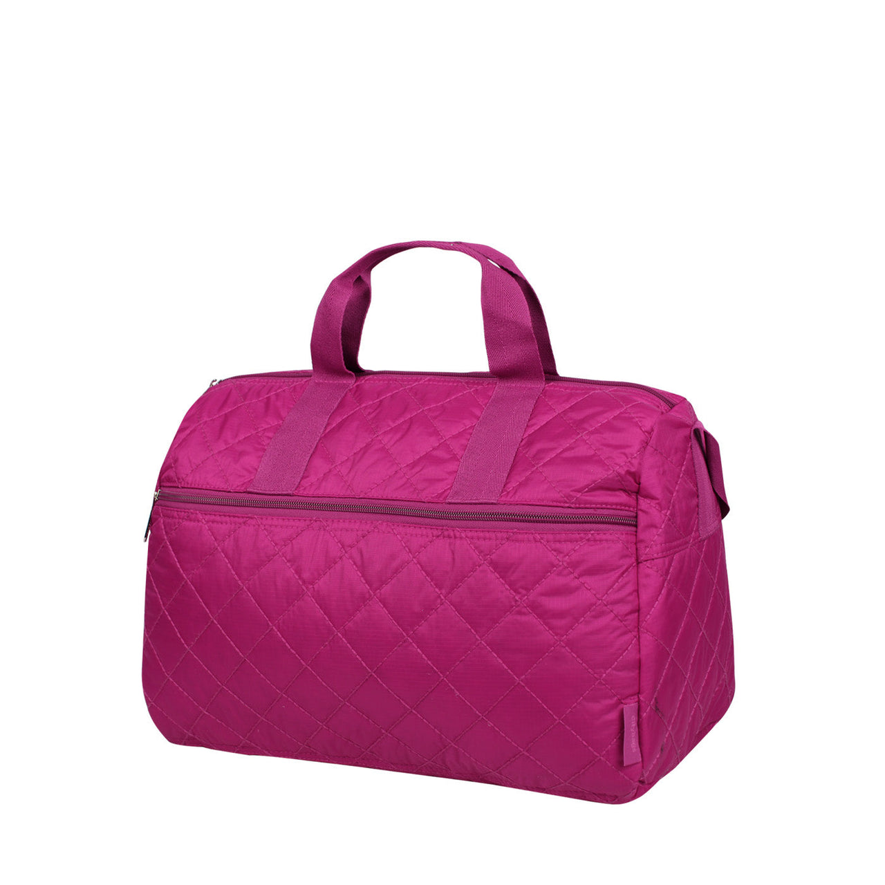 Maleta M Plegable Puffer Fucsia