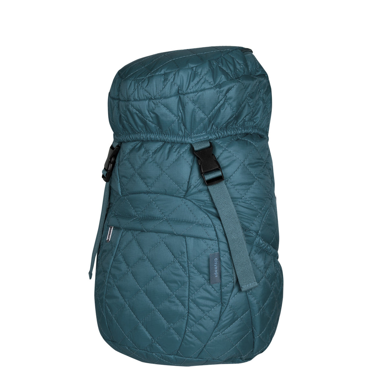 Morral Viajero Plegable Puffer Azul