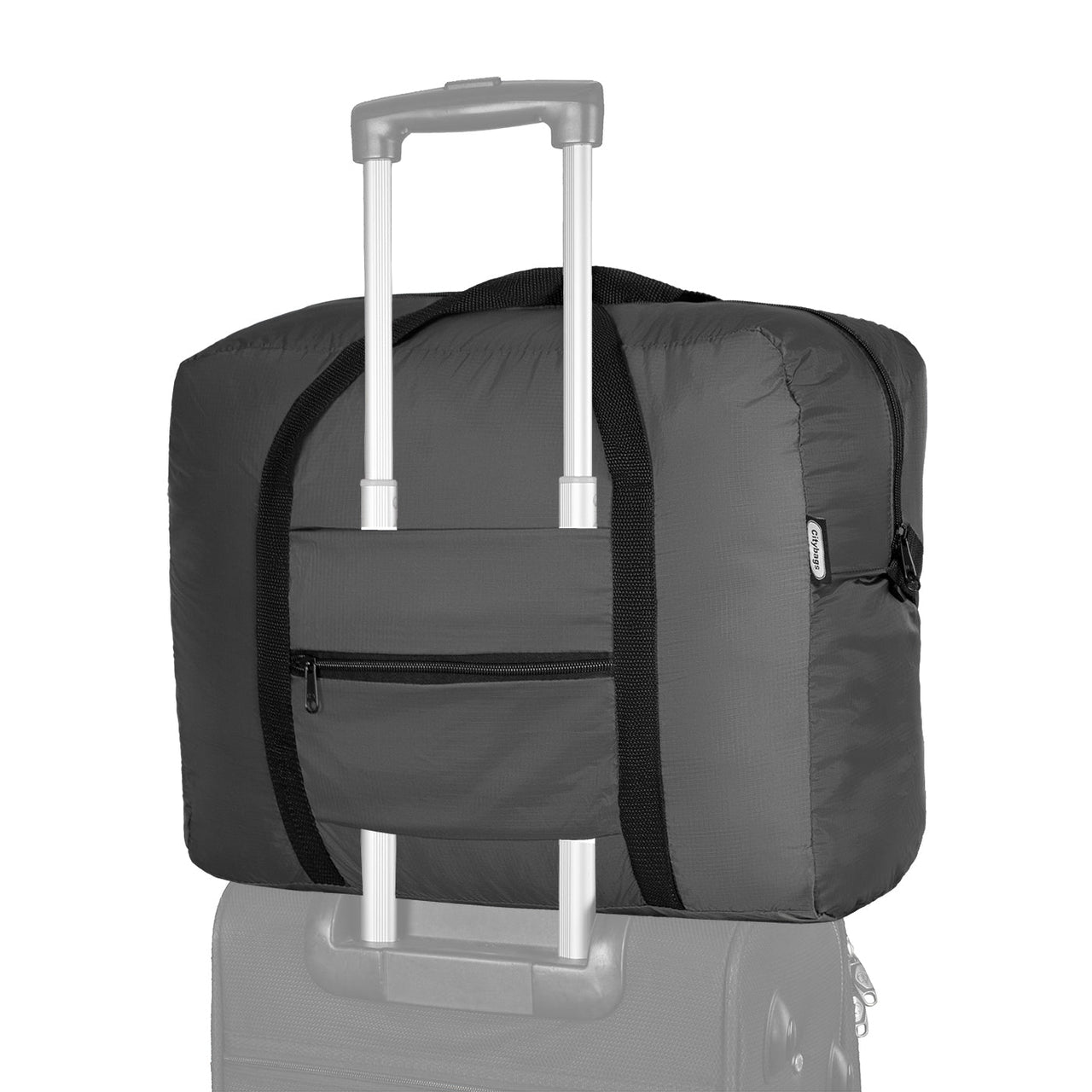 Maleta Equipaje de Mano Plegable Citybags Gris