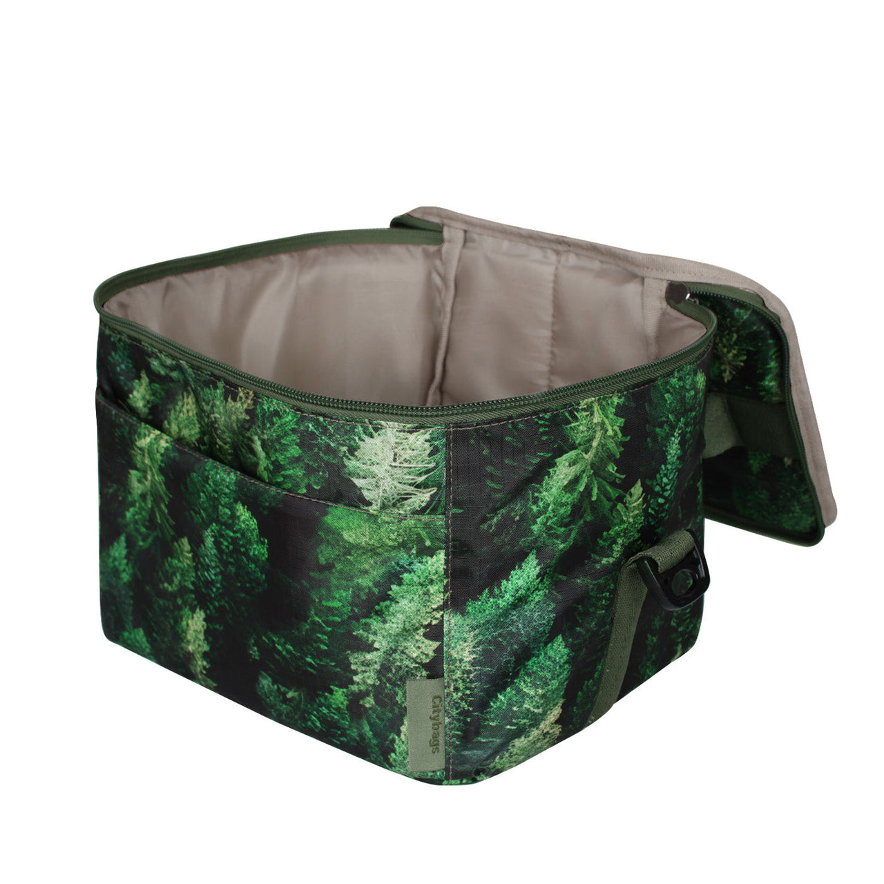 Lonchera Clasica Ultra Citybags Estampado Bosque