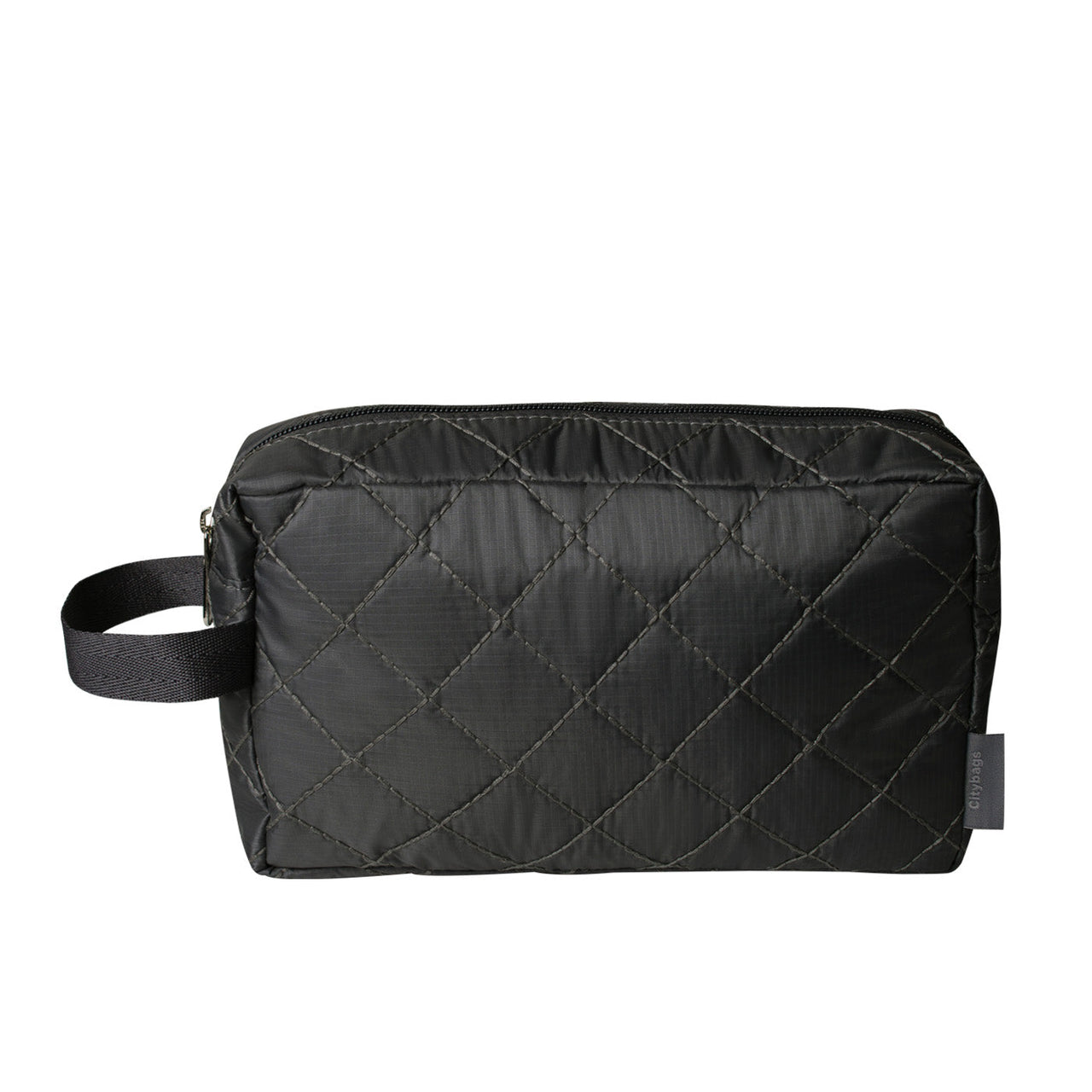 Cosmetiquera Grande Citybags Puffer Negro