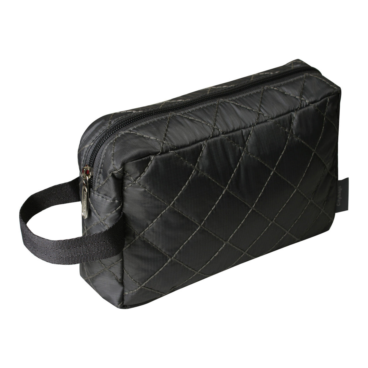 Cosmetiquera Grande Citybags Puffer Negro