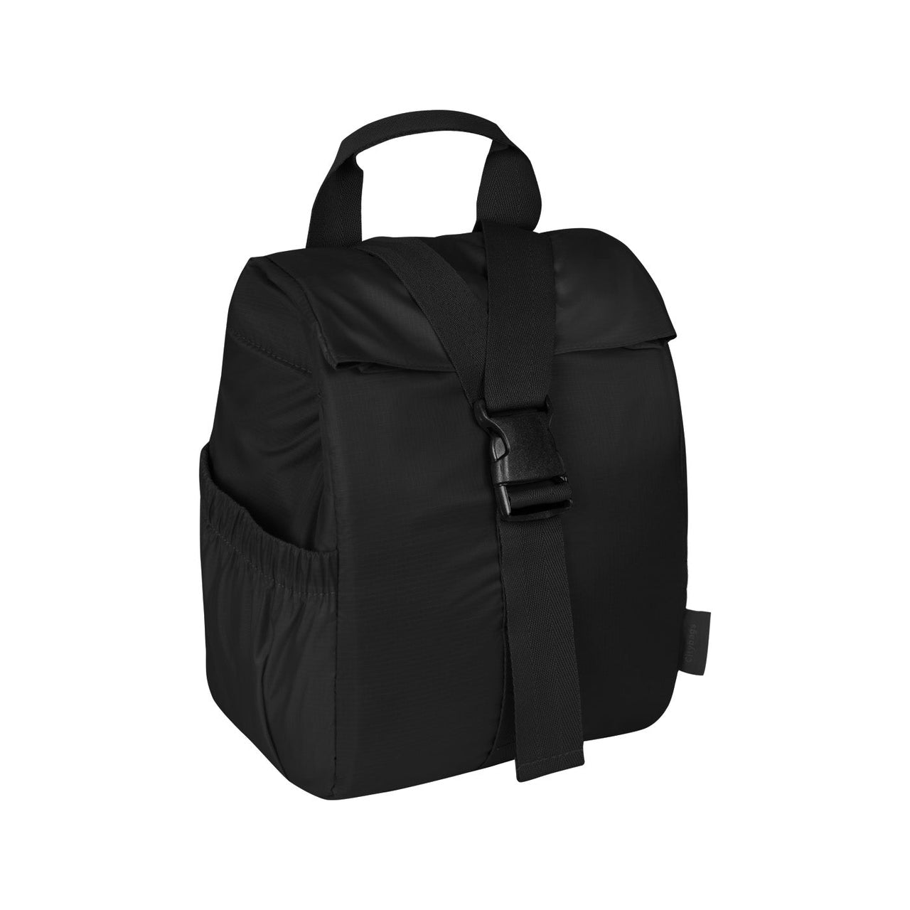 Lonchera Ajustable Convertible Morral Citybags Color Negro