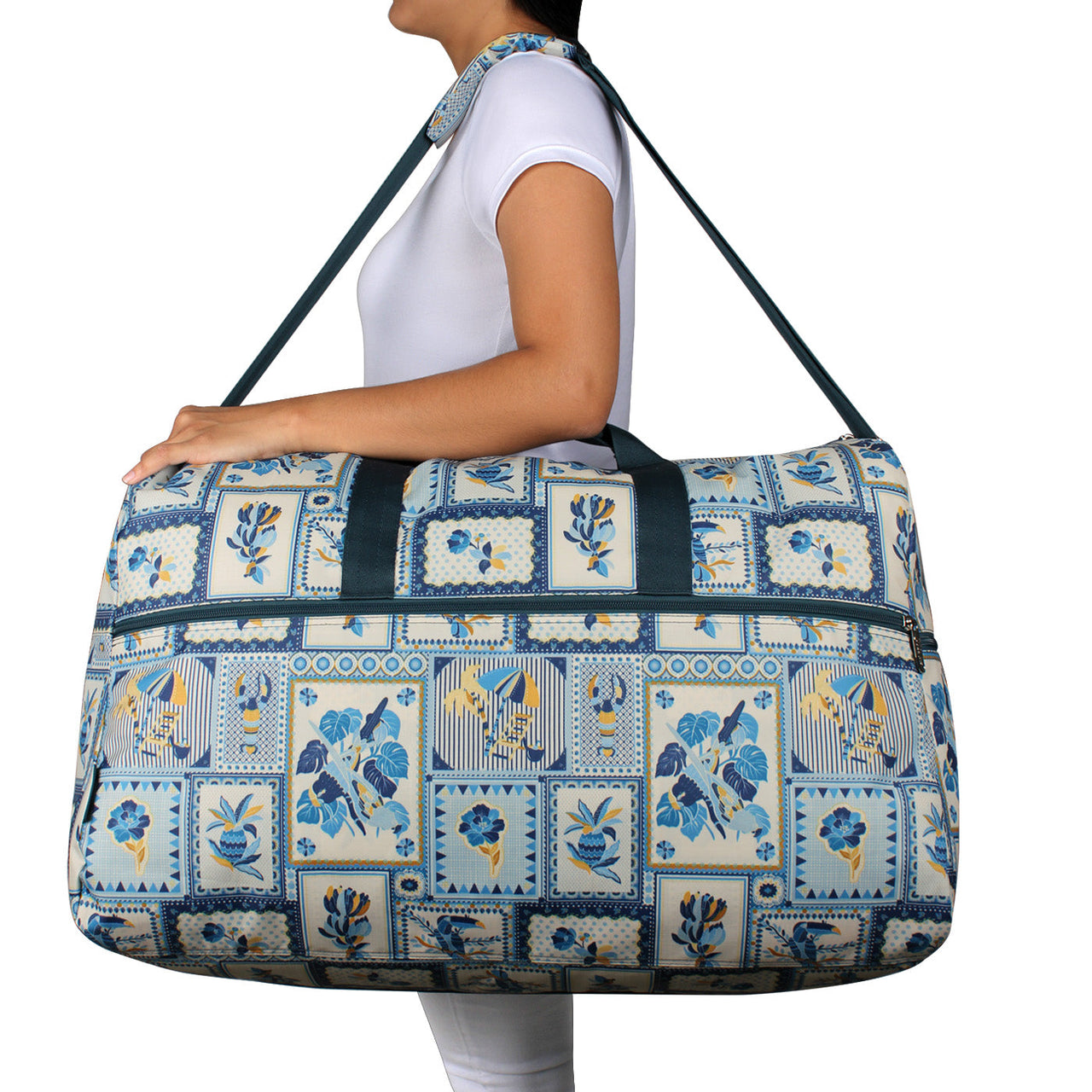 Maleta XL ULTRA Plegable Estampado Tropic Citybags