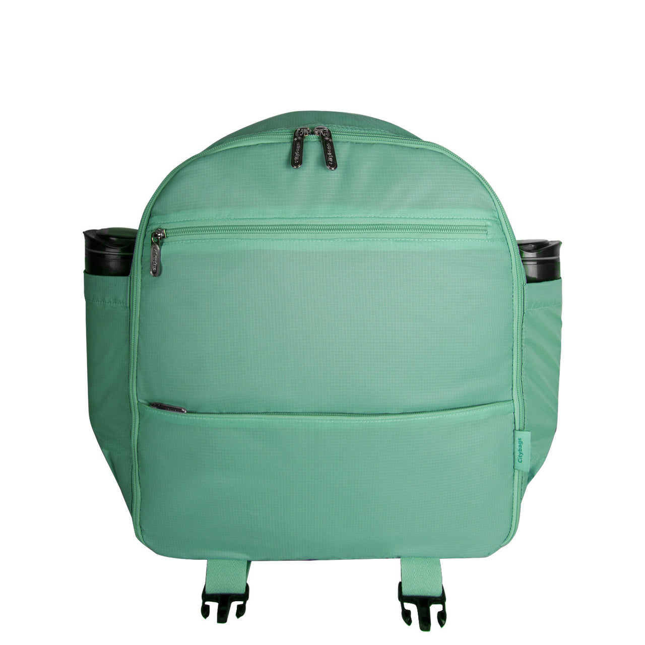 Morral Cabina Tapa Citybags Verde Menta