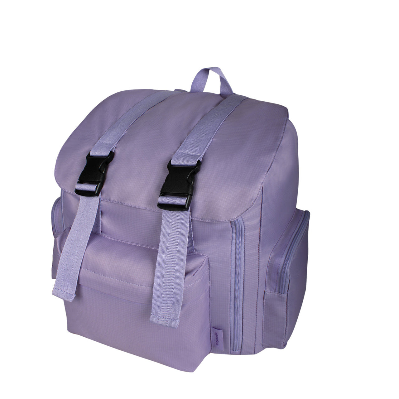 Morral Mochilero Pequeno Citybags Morado Lila