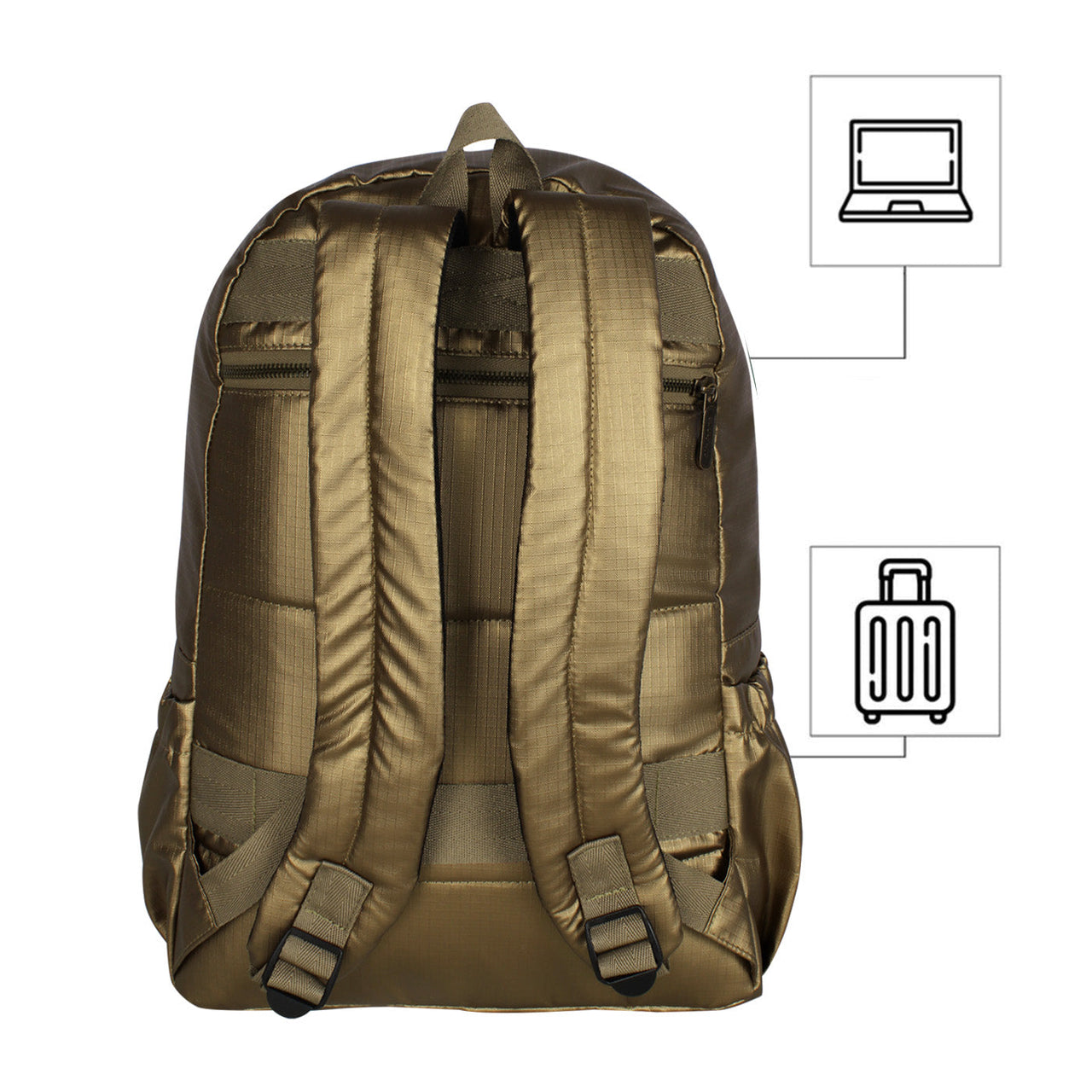 Morral Urbano Citybags Ultra Brillante Gold