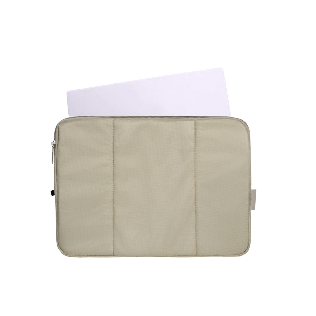 Estuche Laptop Citybags Beige