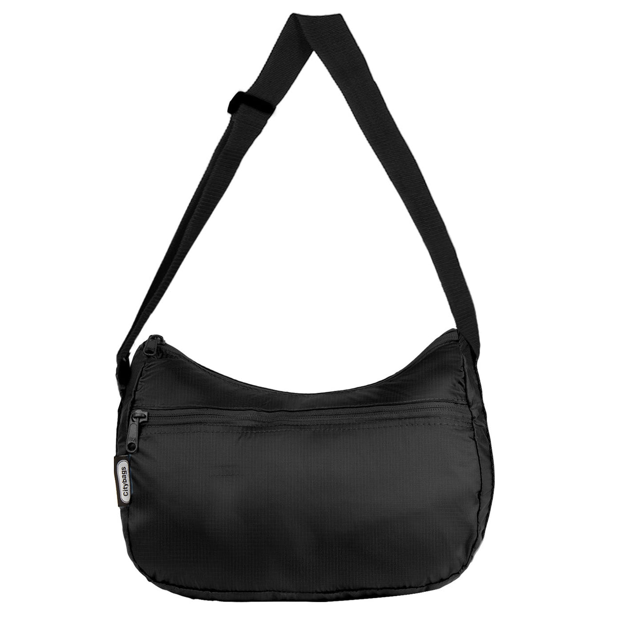 Bolso City Manos Libres Plegable Negro