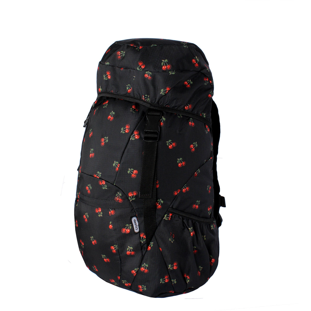 Morral Viajero ULTRA Plegable Estampado Cerezas Citybags Multicolor