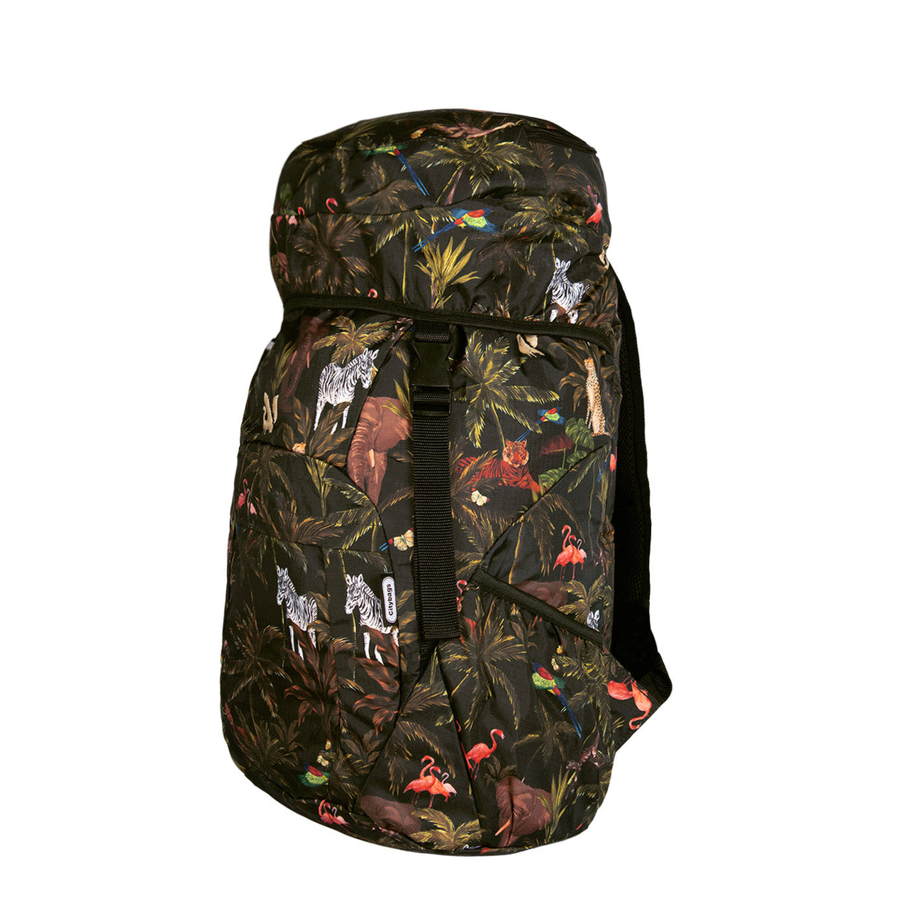 Morral Viajero ULTRA Plegable Estampado Safari Citybags Multicolor