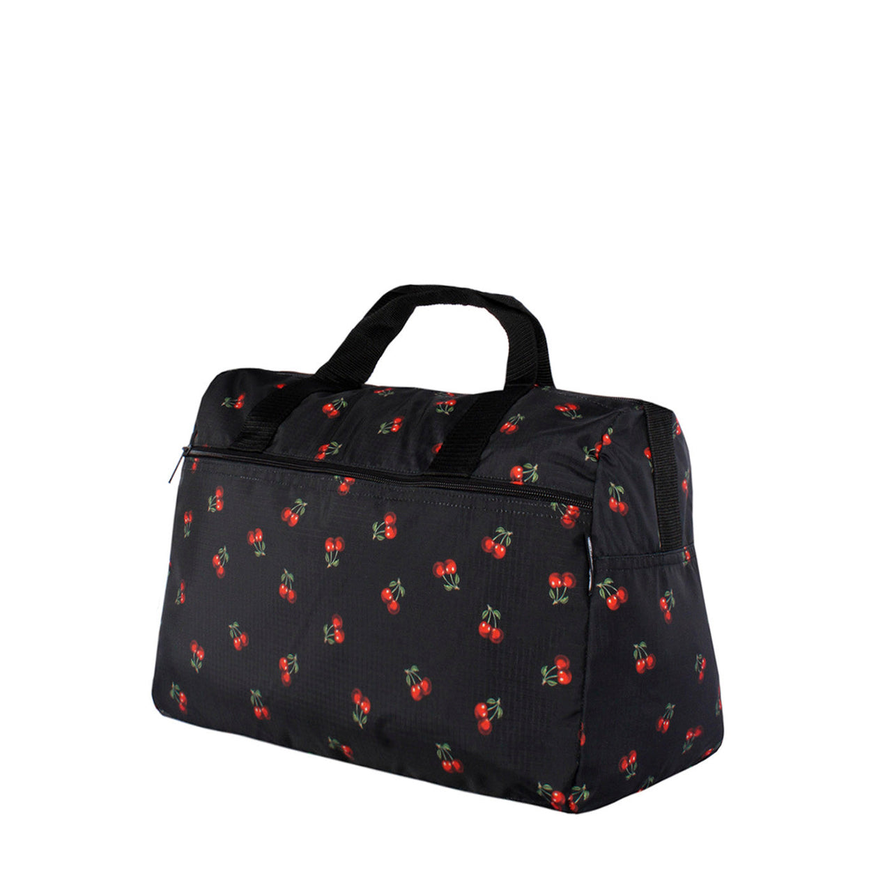 Maleta M ULTRA Plegable Estampado Cerezas Citybags Multicolor