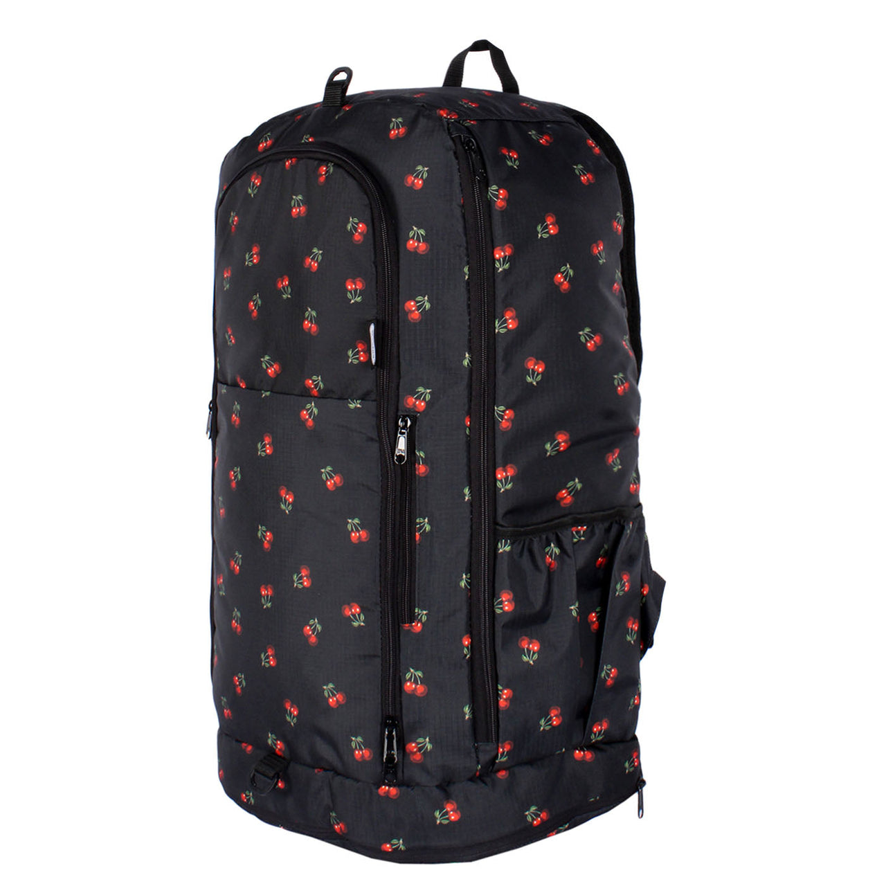 Morral Aventura ULTRA Plegable Estampado Cerezas Citybags Multicolor